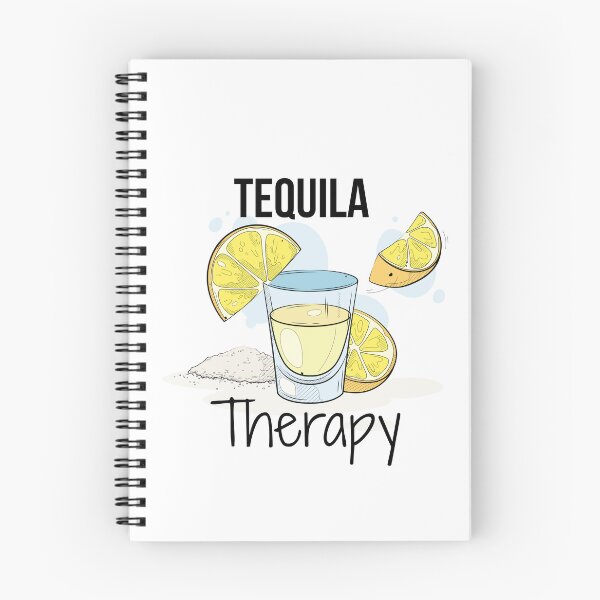 Item preview, Tequila Therapy | Funny Tequila Lover Design | Shot Glass & Lemon Illustration | Party Aesthetic designed and sold by luckyhue.