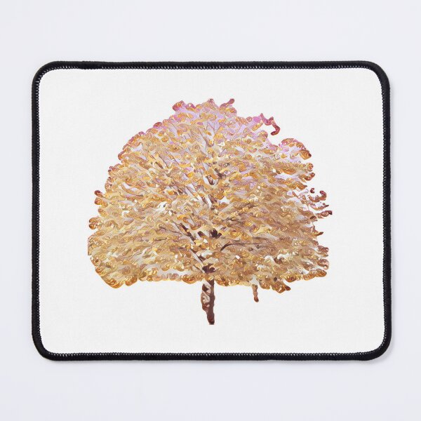 Item preview, Isolated Golden Autumn Tree Abstract Graphic Cutout designed and sold by BalkanBloom.