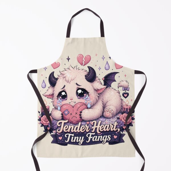 Item preview, Tender Heart Tiny Fangs Cute Emotional Monster designed and sold by House of Rein.