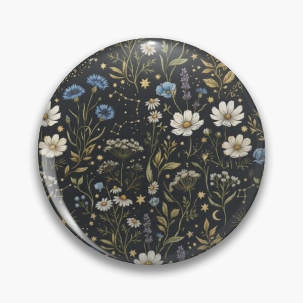 Item preview, Botanical starry night designed and sold by NocturnBotany.