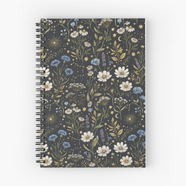 Item preview, Botanical starry night designed and sold by NocturnBotany.