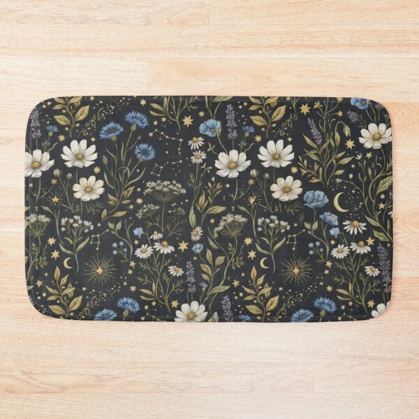 Item preview, Botanical starry night designed and sold by NocturnBotany.