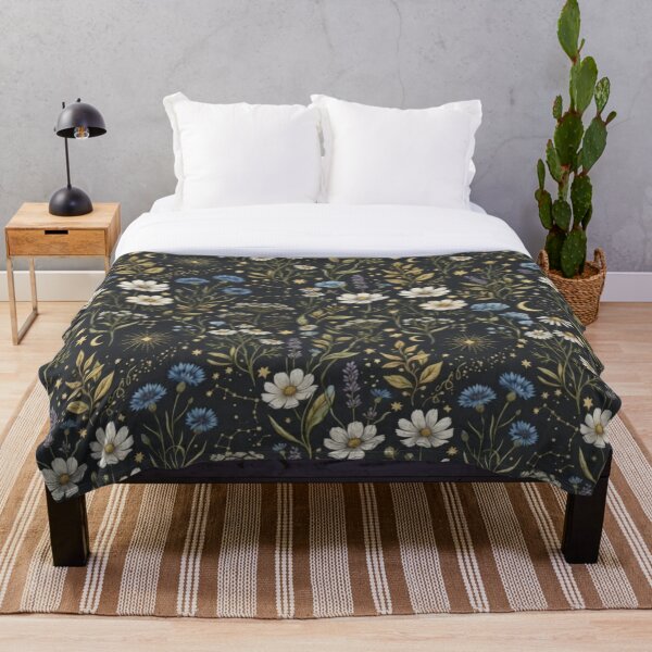Item preview, Botanical starry night designed and sold by NocturnBotany.