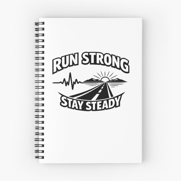 Item preview, Run Strong Stay Steady  designed and sold by DPBTees70.