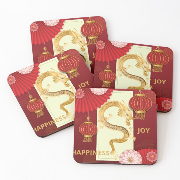 Item preview, Golden Dragon of Happiness and Joy designed and sold by DidiDesignShop.