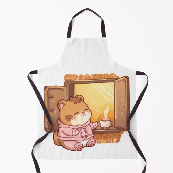 Item preview, Cute Morning Coffee Hamster Kawaii Sticker | Cozy Coffee Lover Gift designed and sold by Stylestickers55.
