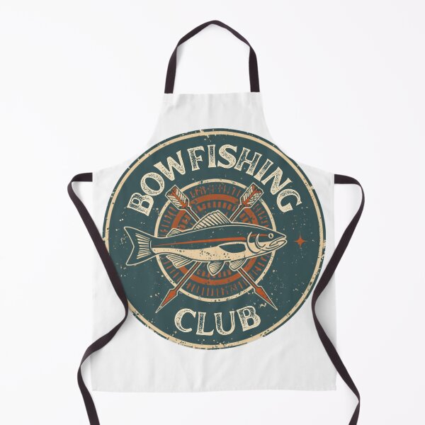 Item preview, Bowfishing Club Vintage Emblem Badge designed and sold by HappyDoodle11.