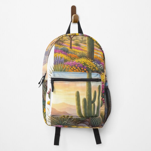 Item preview, Desert Bloom Miracle | Vibrant Wildflower Desert Premium Nature Illustration | Southwestern Wall Art | Desert T-Shirt Design designed and sold by SAJ Design Studio.