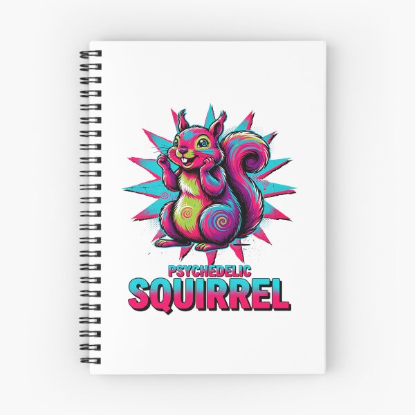 Item preview, Psychedelic Bushy-Tailed Rodent Graphic designed and sold by ColeLaniTrading.