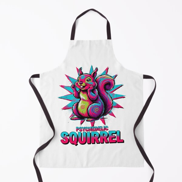 Item preview, Psychedelic Bushy-Tailed Rodent Graphic designed and sold by ColeLaniTrading.
