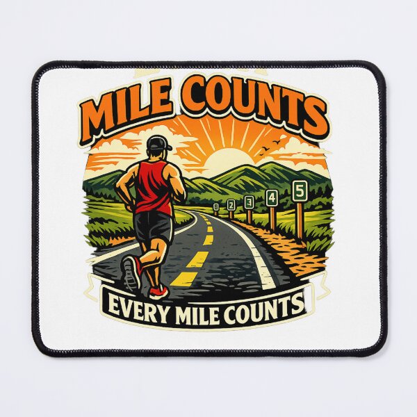 Item preview, Every Mile Counts designed and sold by DPBTees70.