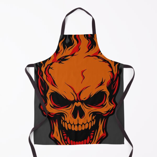 Item preview, Motivo de calavera llameante designed and sold by Pommes im Bett.