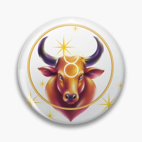 Item preview, Golden Taurus Zodiac Sign Minimalist Art designed and sold by DidiDesignShop.
