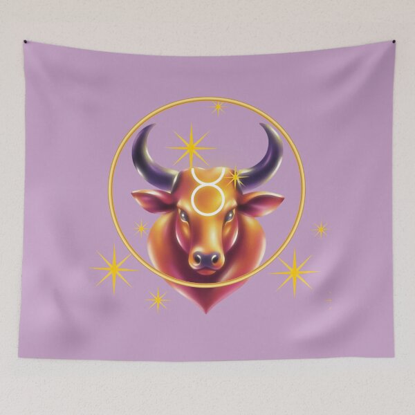 Item preview, Golden Taurus Zodiac Sign Minimalist Art designed and sold by DidiDesignShop.