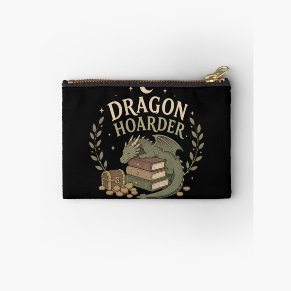 Item preview, Dragon Hoarder (And I'm Not Taking Inventory) – Fantasy Dragon Reader Book Lover Design designed and sold by Moonwoven Studio.