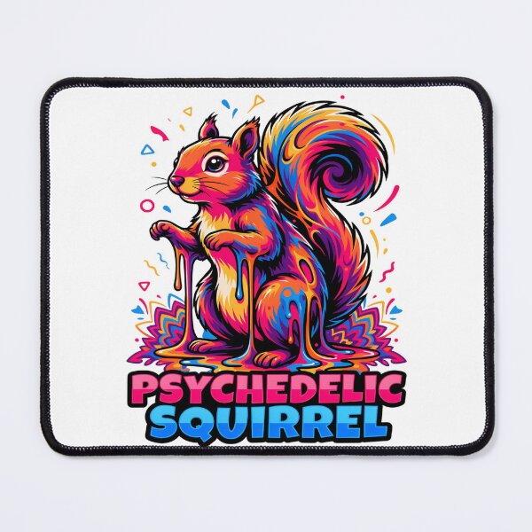 Artikelvorschau, Psychedelic Dripping Woodland Rodent entworfen und verkauft von ColeLaniTrading.