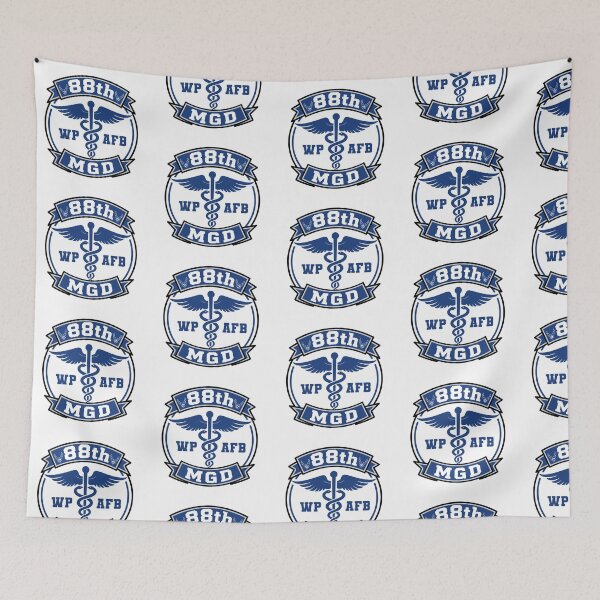 Item preview, 88th Medical Group WP AFB Inspired Military Medical Badge designed and sold by McGeorgeApparel.
