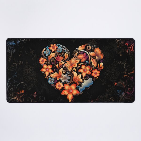 Item preview, Autumn Blossom Heart: A Celebration of Love designed and sold by Fei Long Design Hub.