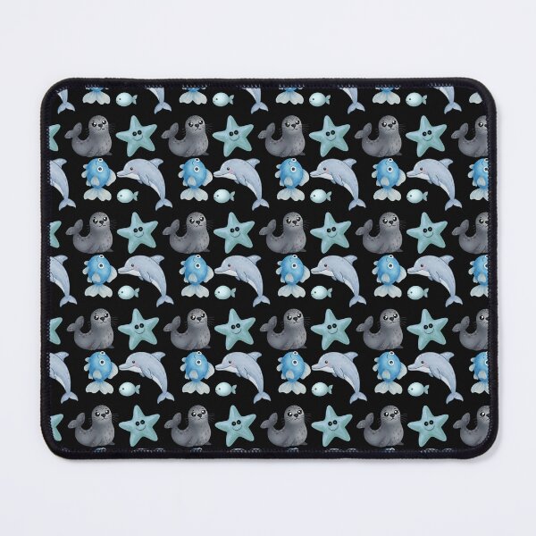 Item preview, Cute Watercolor Blue Sea Creature Ocean life Sea Animals Ocean Aesthetic designed and sold by Art IN Pack.