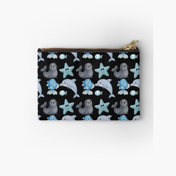 Item preview, Cute Watercolor Blue Sea Creature Ocean life Sea Animals Ocean Aesthetic designed and sold by Art IN Pack.