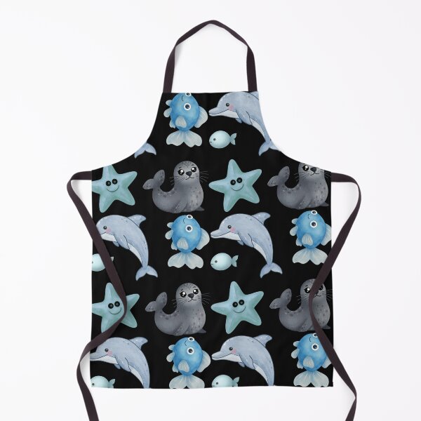 Item preview, Cute Watercolor Blue Sea Creature Ocean life Sea Animals Ocean Aesthetic designed and sold by Art IN Pack.