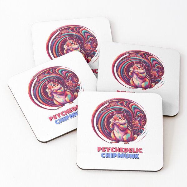 Item preview, Psychedelic Chipmunk Abstract Swirls Graphic designed and sold by ColeLaniTrading.