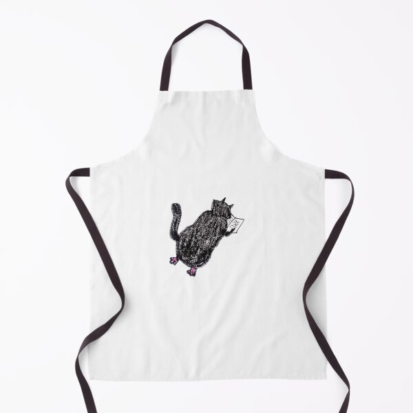 Item preview, Funny Black Cat Reading a Book designed and sold by MagicYana.
