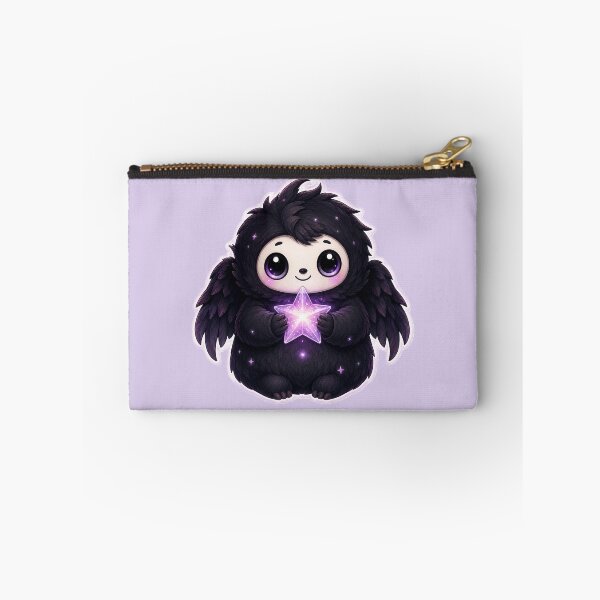 Item preview, Cute Celestial Winged Creature Holding a Glowing Star designed and sold by House of Rein.