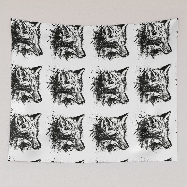 Item preview, Red Fox Ink Sketch designed and sold by Inkversed.