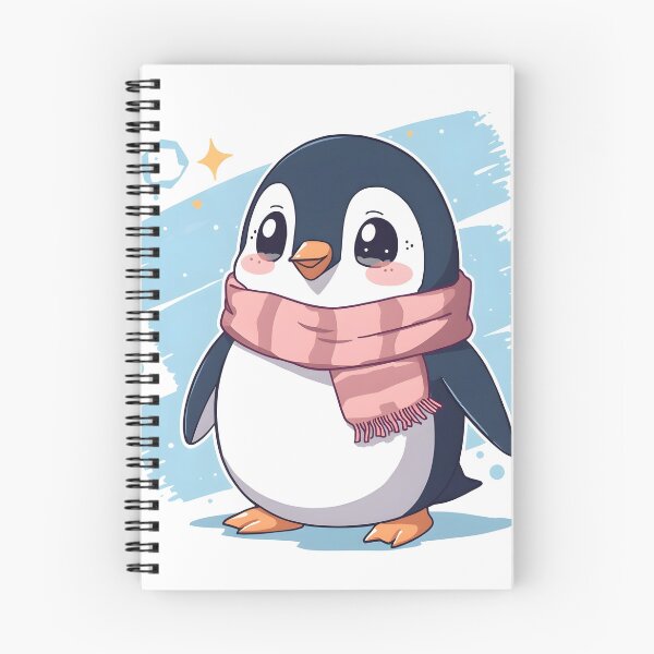 Item preview, Cute Penguin Sticker | Kawaii Winter Penguin Illustration | Cozy Penguin Art designed and sold by dreamz-world.