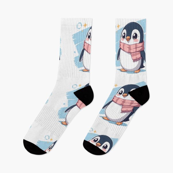 Item preview, Cute Penguin Sticker | Kawaii Winter Penguin Illustration | Cozy Penguin Art designed and sold by dreamz-world.