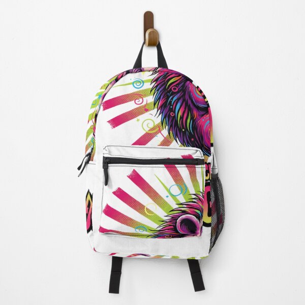 Item preview, Psychedelic Spiky Character Colorful Graphic designed and sold by ColeLaniTrading.