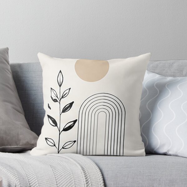 Item preview, Minimal Rainbow Botanical | Scandinavian Abstract Decor designed and sold by Sara-Ai.