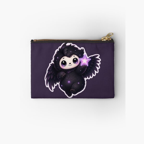 Item preview, Cute Celestial Winged Creature Presenting a Glowing Star designed and sold by House of Rein.