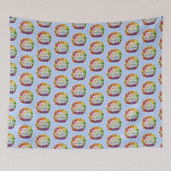 Item preview, Eat the Rainbow Cute Kawaii Fruits & Vegetables Sticker | Healthy Eating Rainbow | Vegan Food Cartoon Design designed and sold by Bhaskar Digital Art.