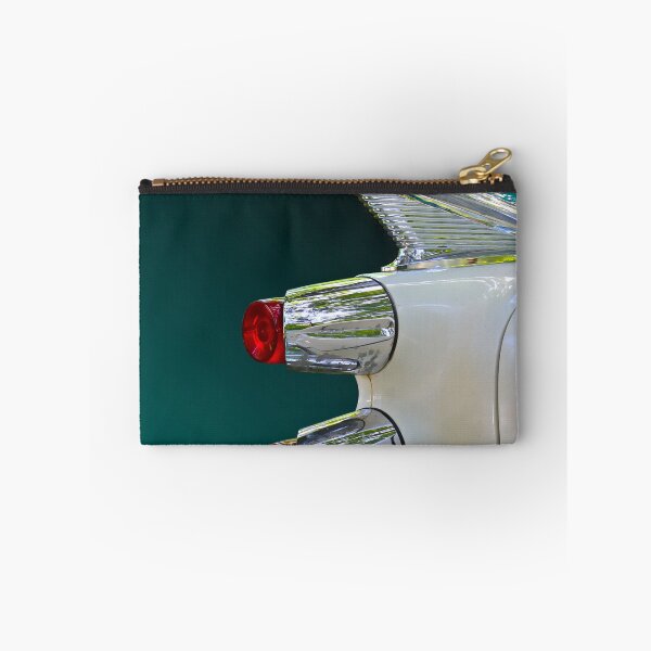 Item preview, 1959 Dodge Custom Royal Tailfin - Twin Chrome Bullet Taillights, Teal Classic Car Art designed and sold by Peter Kraaibeek | Generative Designs and Car Art.