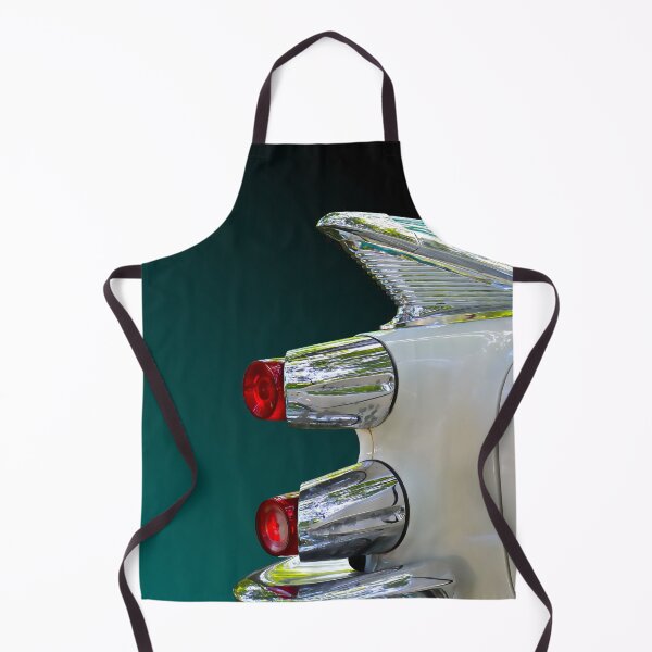 Item preview, 1959 Dodge Custom Royal Tailfin - Twin Chrome Bullet Taillights, Teal Classic Car Art designed and sold by Peter Kraaibeek | Generative Designs and Car Art.