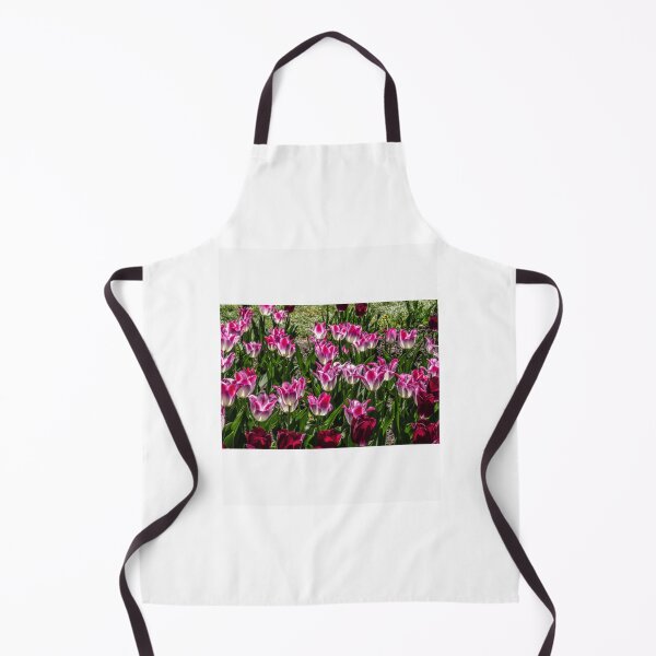 Item preview, Vibrant Pink and Purple Variegated Tulips designed and sold by radercolorfuls.