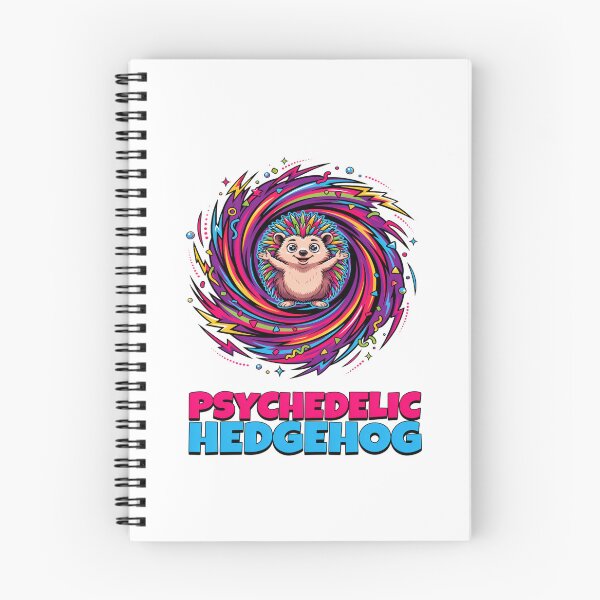 Item preview, Spiky Character Whirling Hues Graphic designed and sold by ColeLaniTrading.