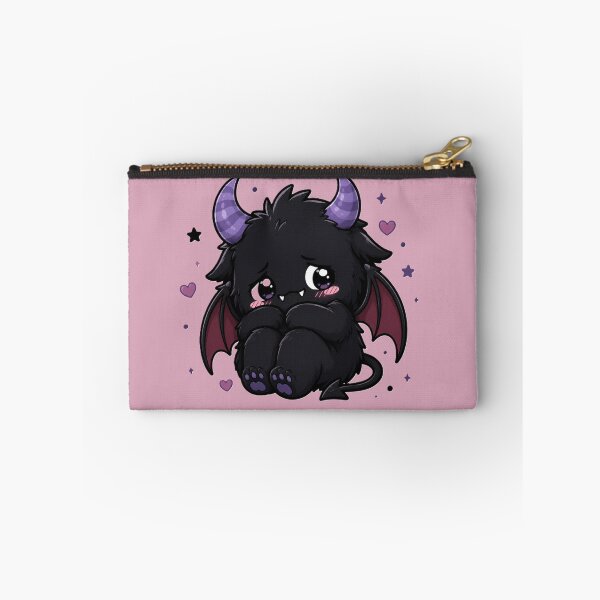 Item preview, Shy Cute Demon with Purple Horns designed and sold by House of Rein.
