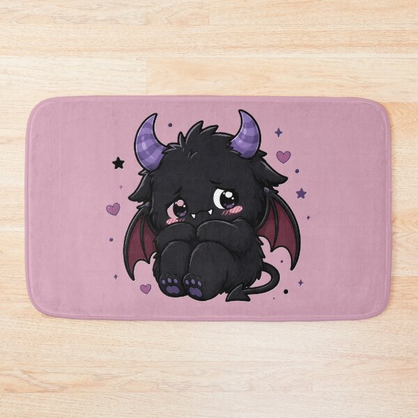 Item preview, Shy Cute Demon with Purple Horns designed and sold by House of Rein.