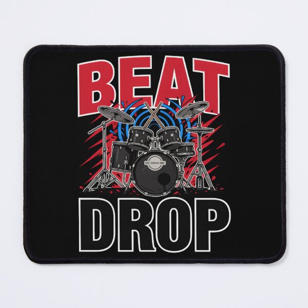 Item preview, Beat Drop – Drum Kit Drummer Rock Music Design designed and sold by Midnight Veil Designs.