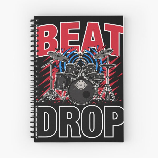Item preview, Beat Drop – Drum Kit Drummer Rock Music Design designed and sold by Midnight Veil Designs.