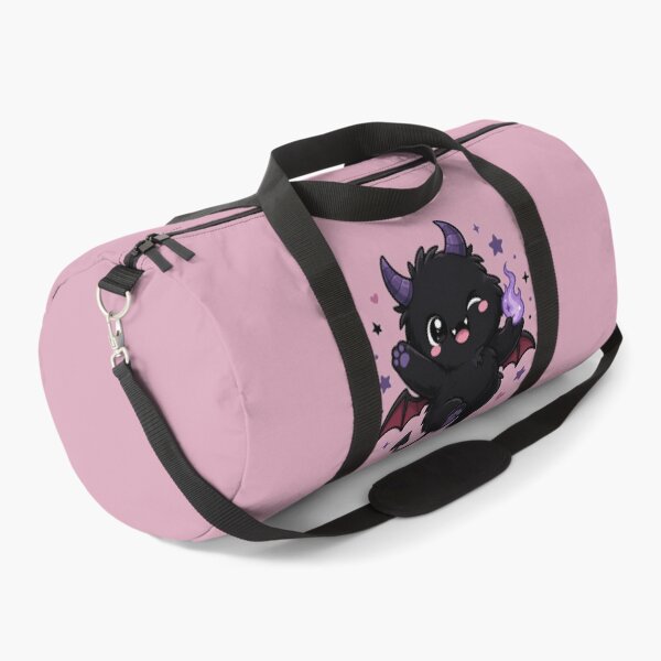 Item preview, Playful Cute Demon Holding a Purple Flame designed and sold by House of Rein.