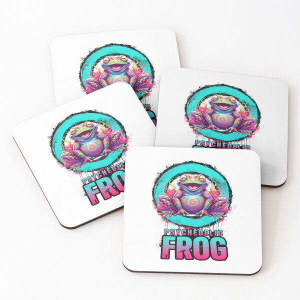 Item preview, Smiling Amphibian Psychedelic Art Wear designed and sold by ColeLaniTrading.