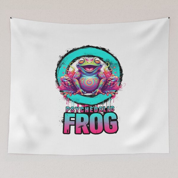 Item preview, Smiling Amphibian Psychedelic Art Wear designed and sold by ColeLaniTrading.