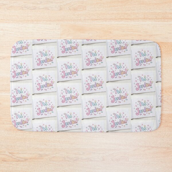 Item preview, Hi Jordon Cute Kawaii Pastel Doodles designed and sold by KaleChub.