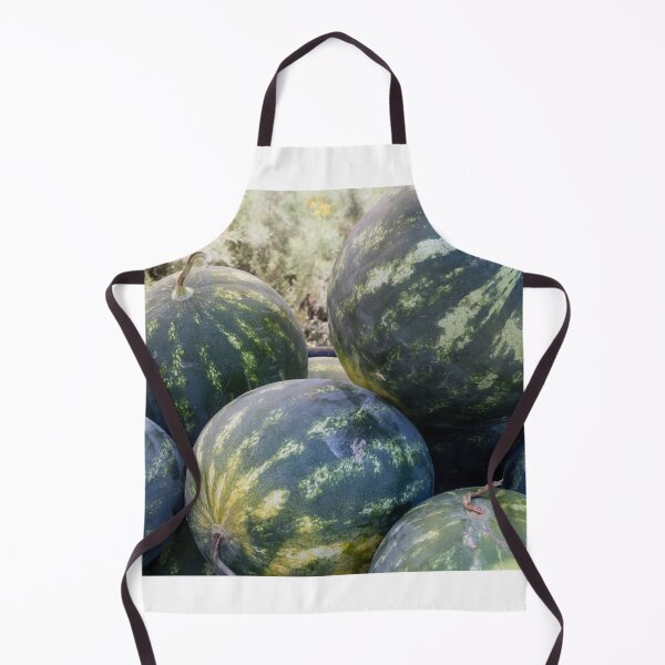 Item preview, Ripe Watermelons Piled at Farm Stand Fresh Summer Melons Harvested Fruit Market Display designed and sold by Nmallia.