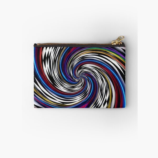 Item preview, Trippy Checkerboard Vortex Neon Optical Illusion Art designed and sold by HAPPY HARBOR DESIGN .
