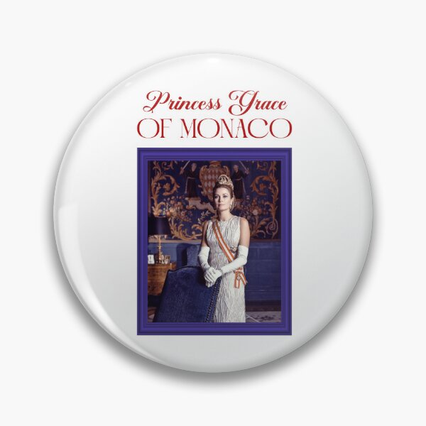 Item preview, Princess Grace of Monaco (Red on White) designed and sold by PawsitiveMum3.